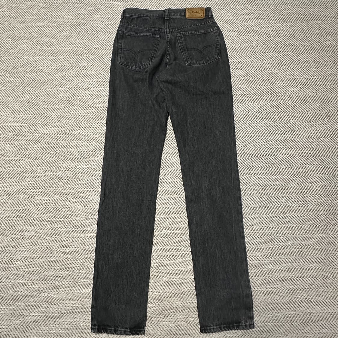 POLO RALPH LAUREN usa made black denim 상품이미지2