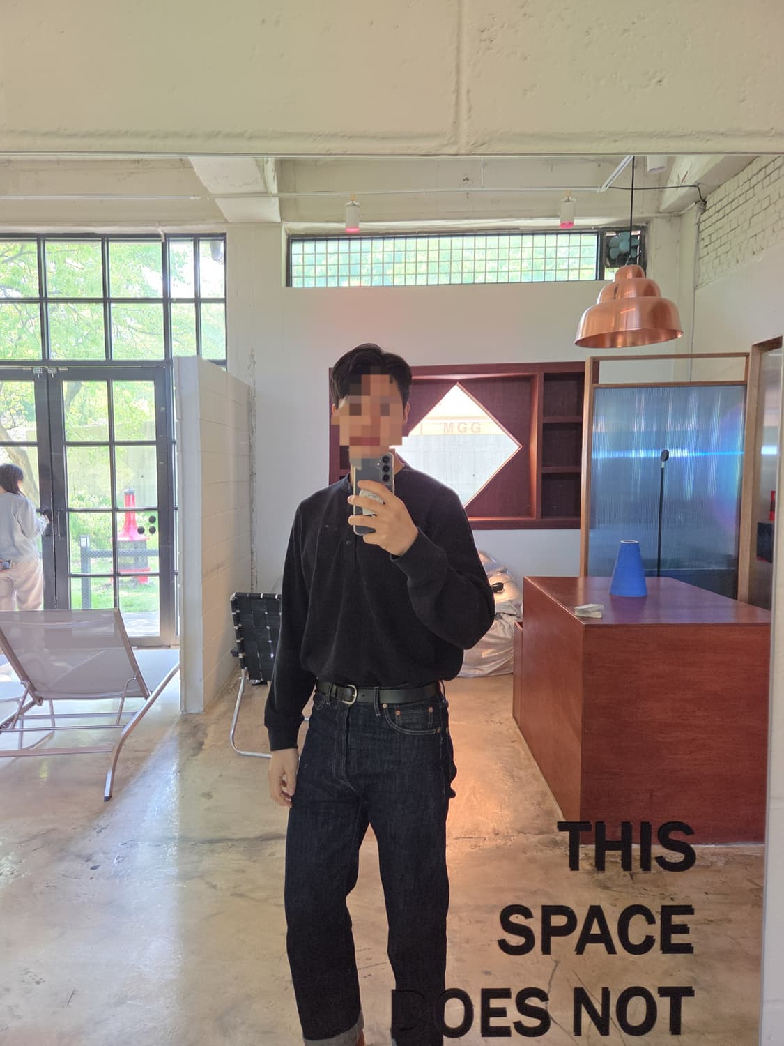 아웃스탠딩 40S 셀비지 데님 스트레이트핏 상품이미지8