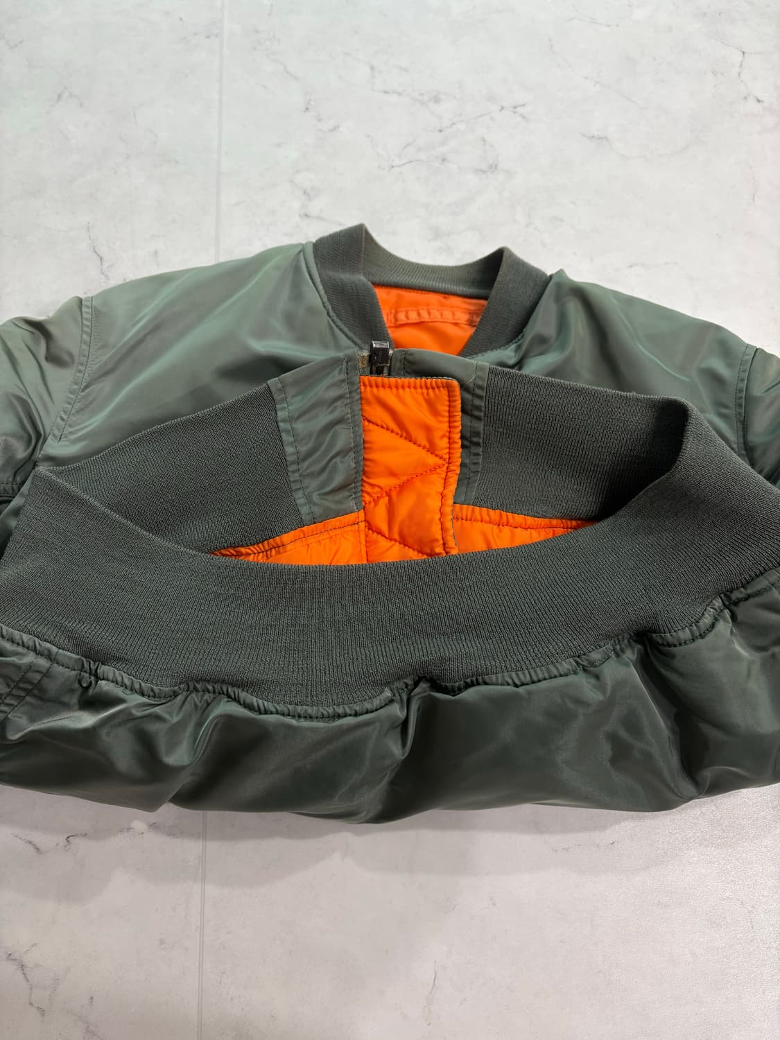 L) 알파인더스트리 1968정밀복각 ma1판매 상품이미지10