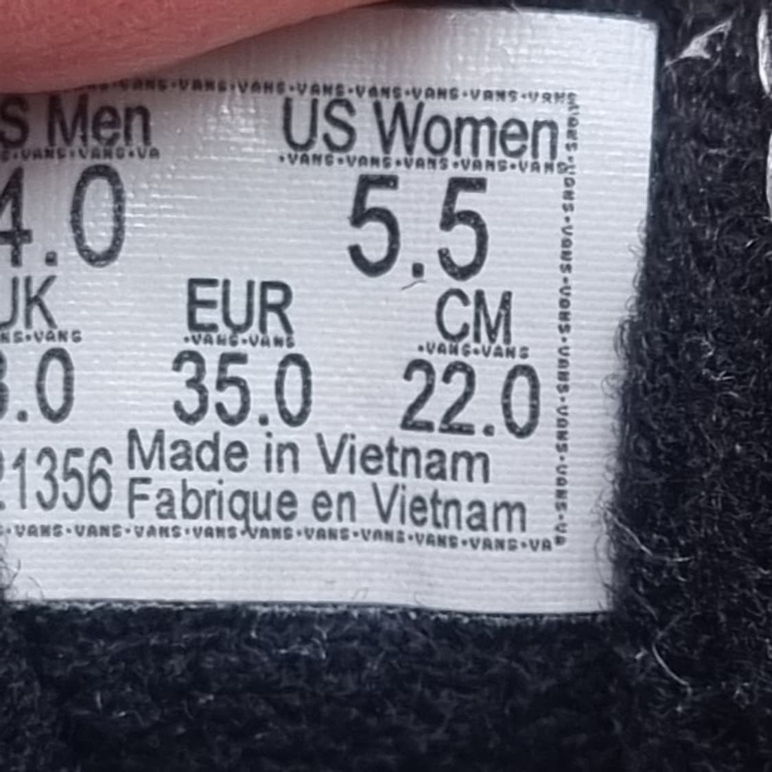 반스 올드스쿨 블랙/화이트 스니커즈220 상품이미지6