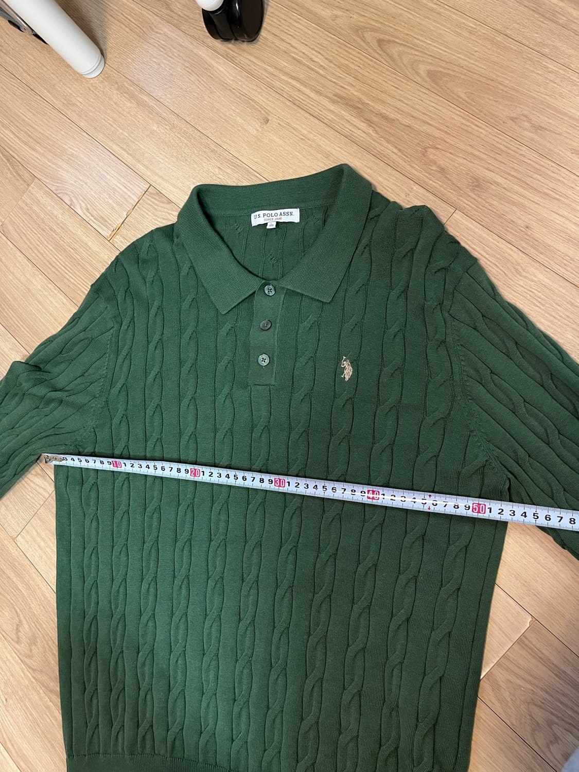 U.S. polo assn 꽈배기 카라 니트 100 상품이미지6