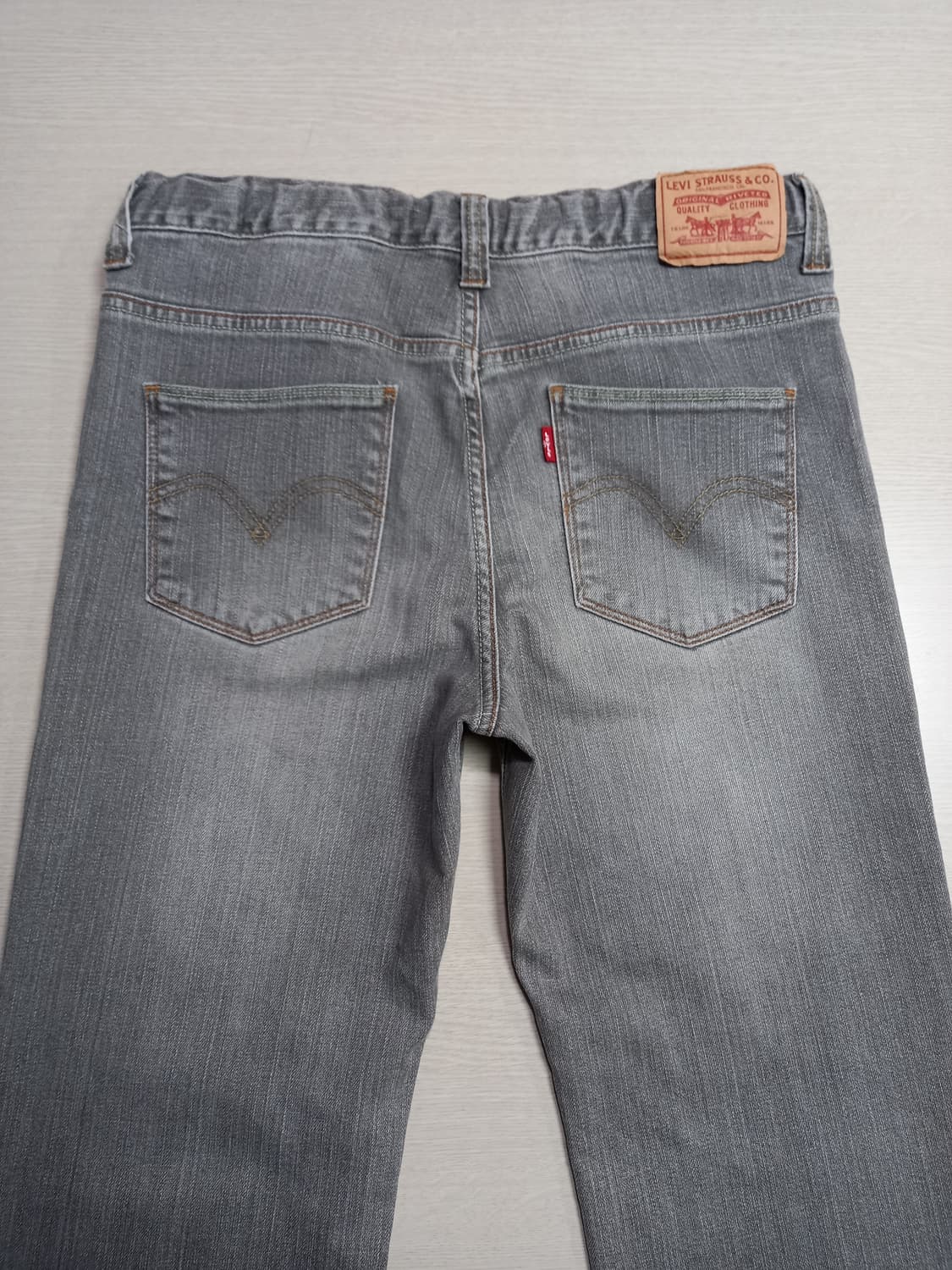 30 리바이스 레드탭 Kor 워싱 스판 일자진 그레이 30-234 상품이미지4