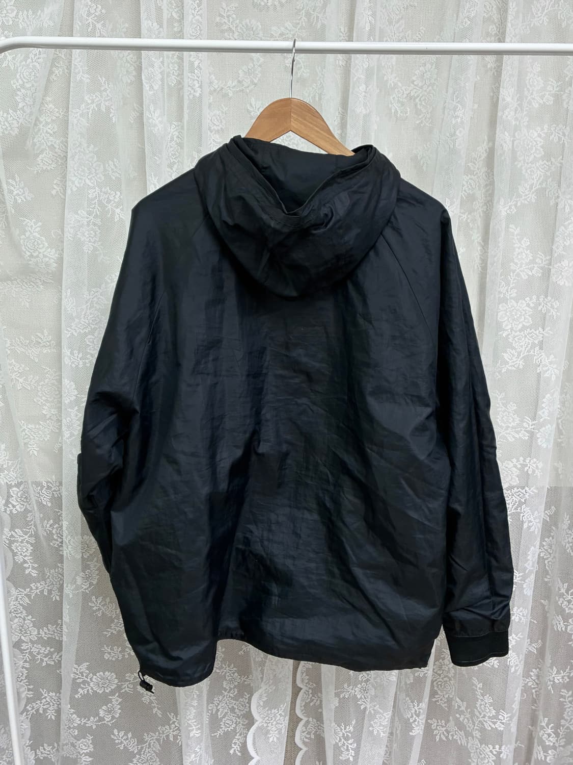 M) 나이키 해외판 리버시블 바람막이 그레이 블랙 상품이미지5