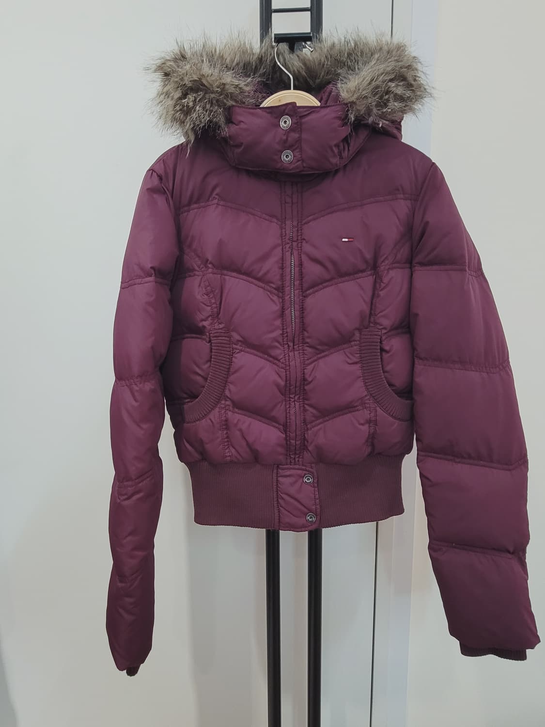 타미힐피거 후드 숏패딩 봄버 패딩 44~55 상품이미지1