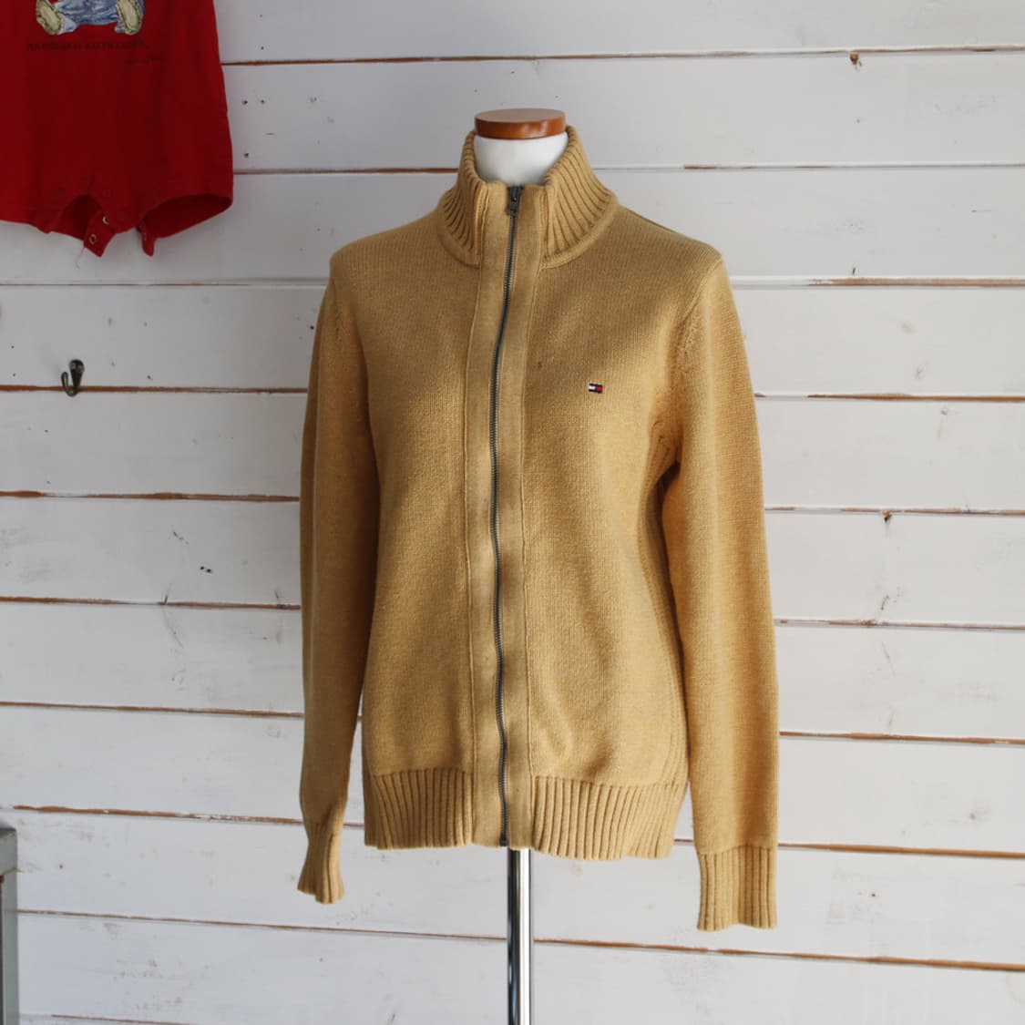 TOMMY HILFIGER 폴라 니트 집업 자켓 (여성용 S) 상품이미지1