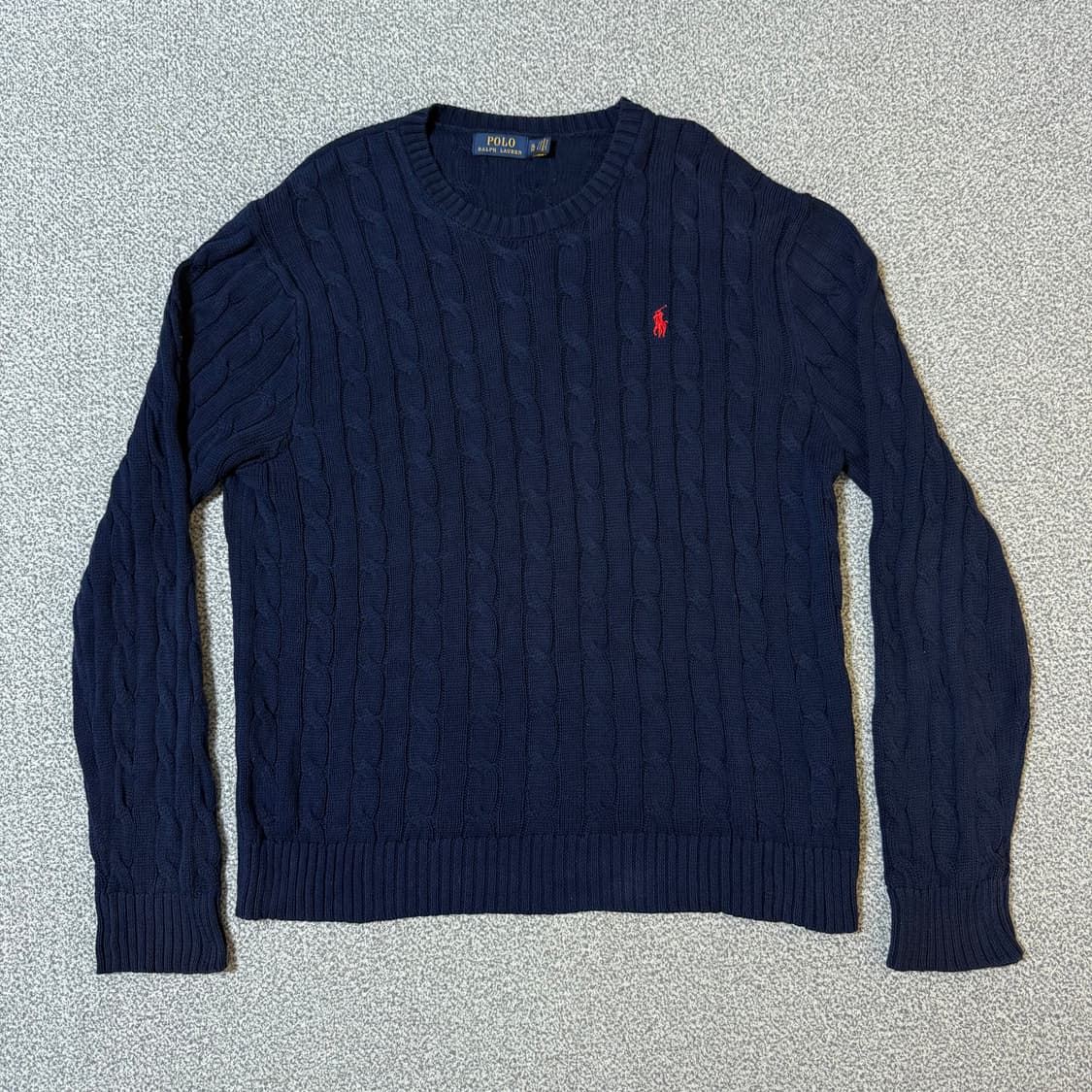 폴로 랄프로렌 꽈배기 니트 XL 상품이미지1