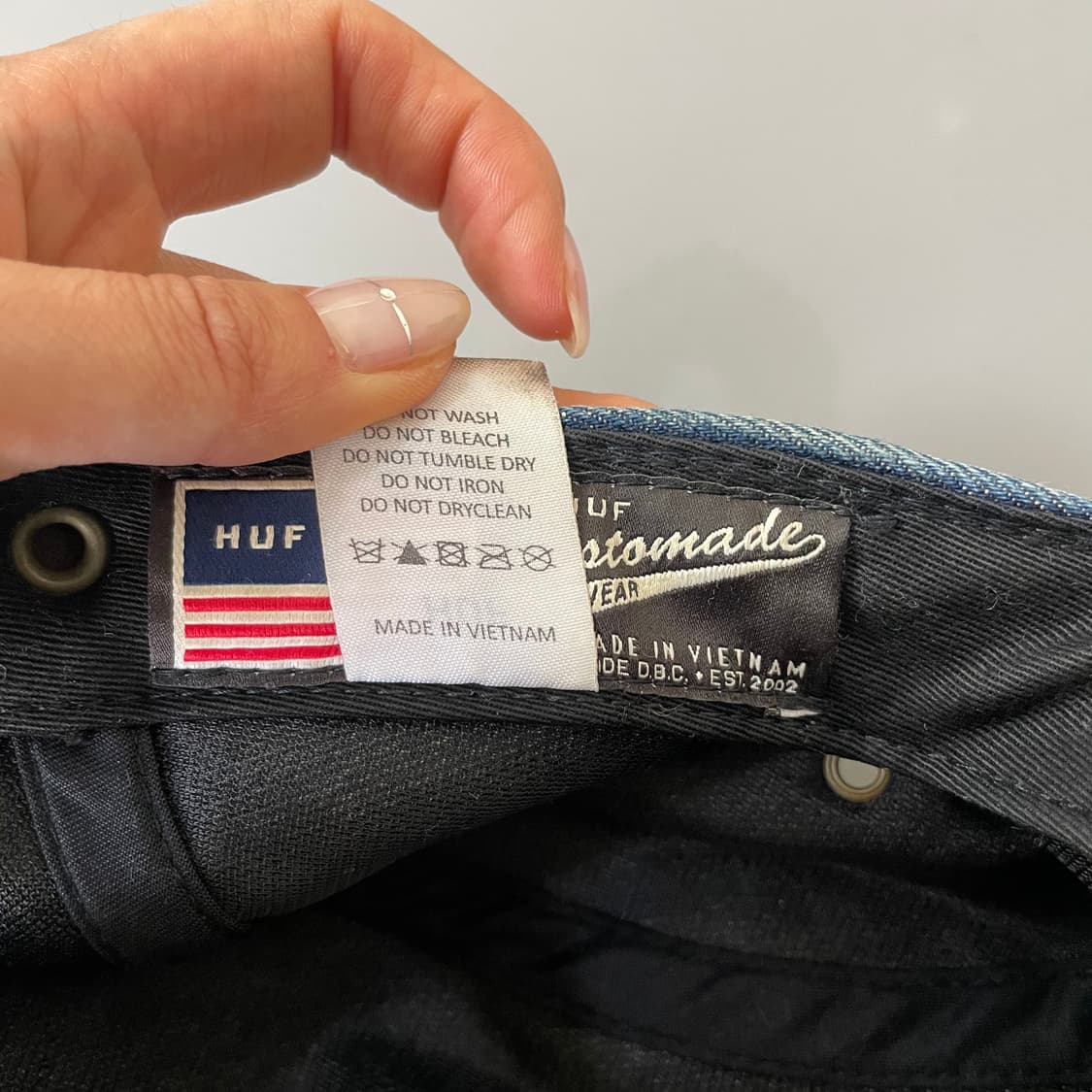 허프 HUF 데님 코듀로이 스냅백 상품이미지6