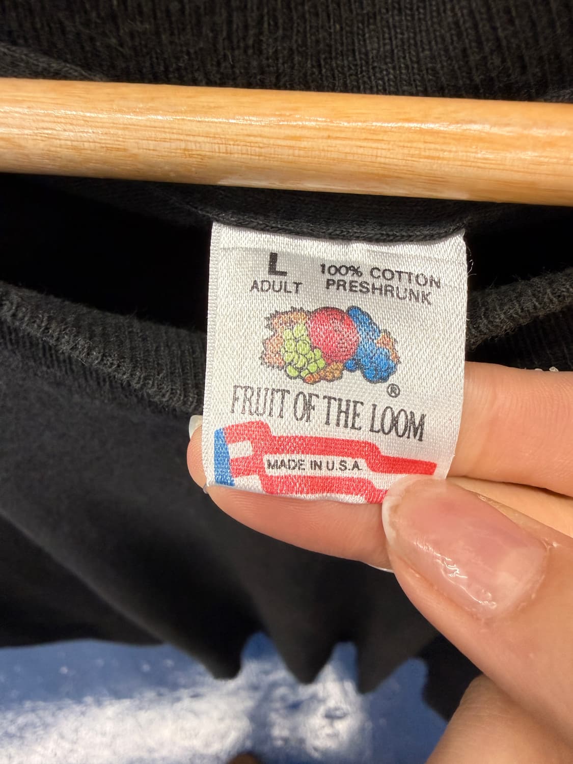 1990s 할로윈 고스트 싱글스티치 반팔티  상품이미지5