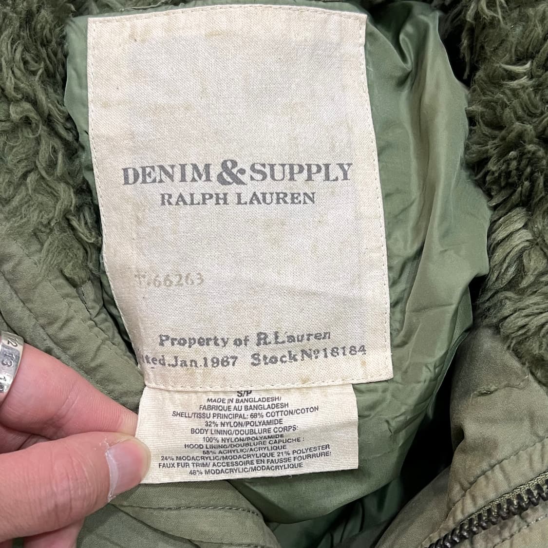  데님앤서플라이 퍼후드 베스트 y14545  상품이미지6