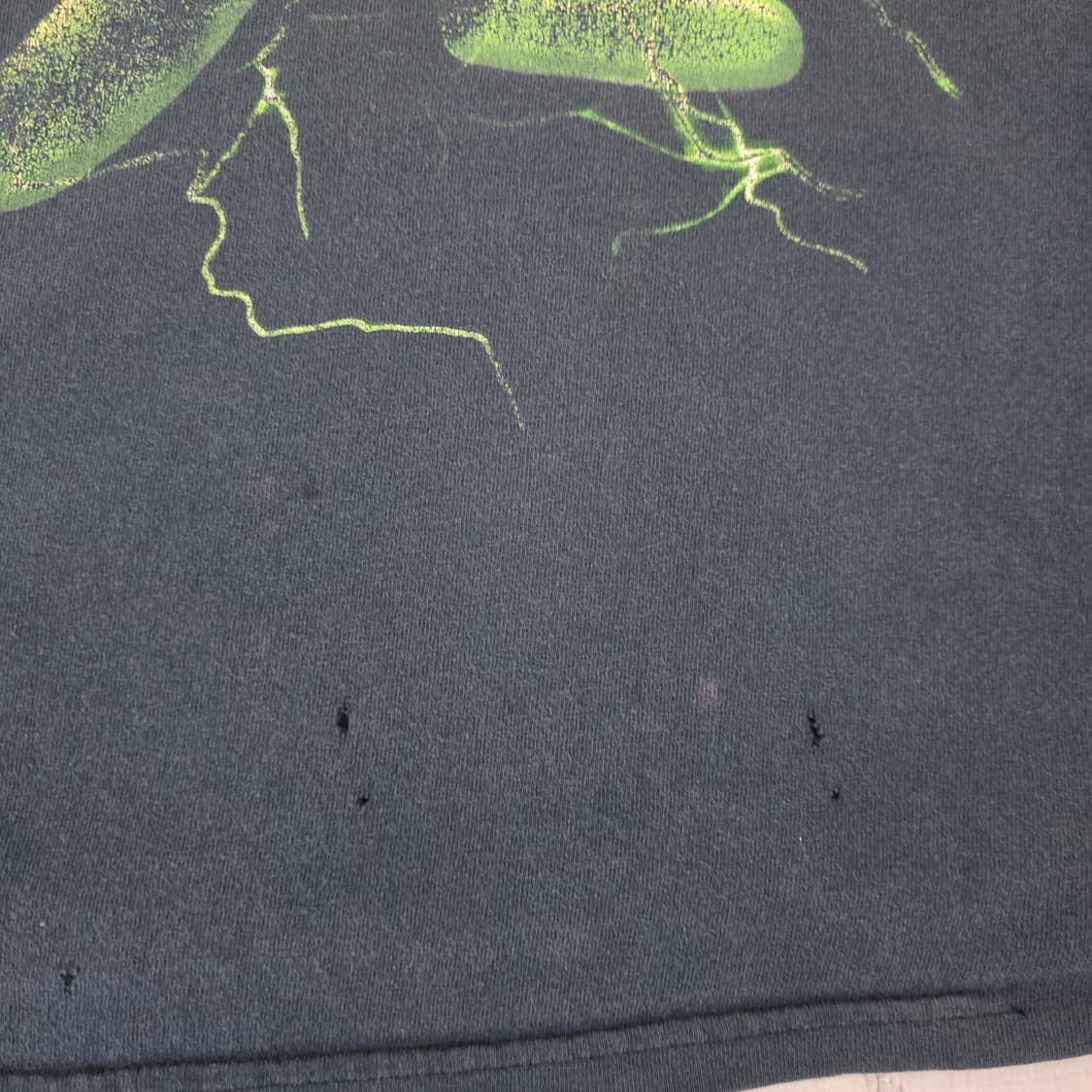 [2XL] 00s ICP 썬더 해칫맨 빈티지 랩티 밴드티 트래쉬드 상품이미지3