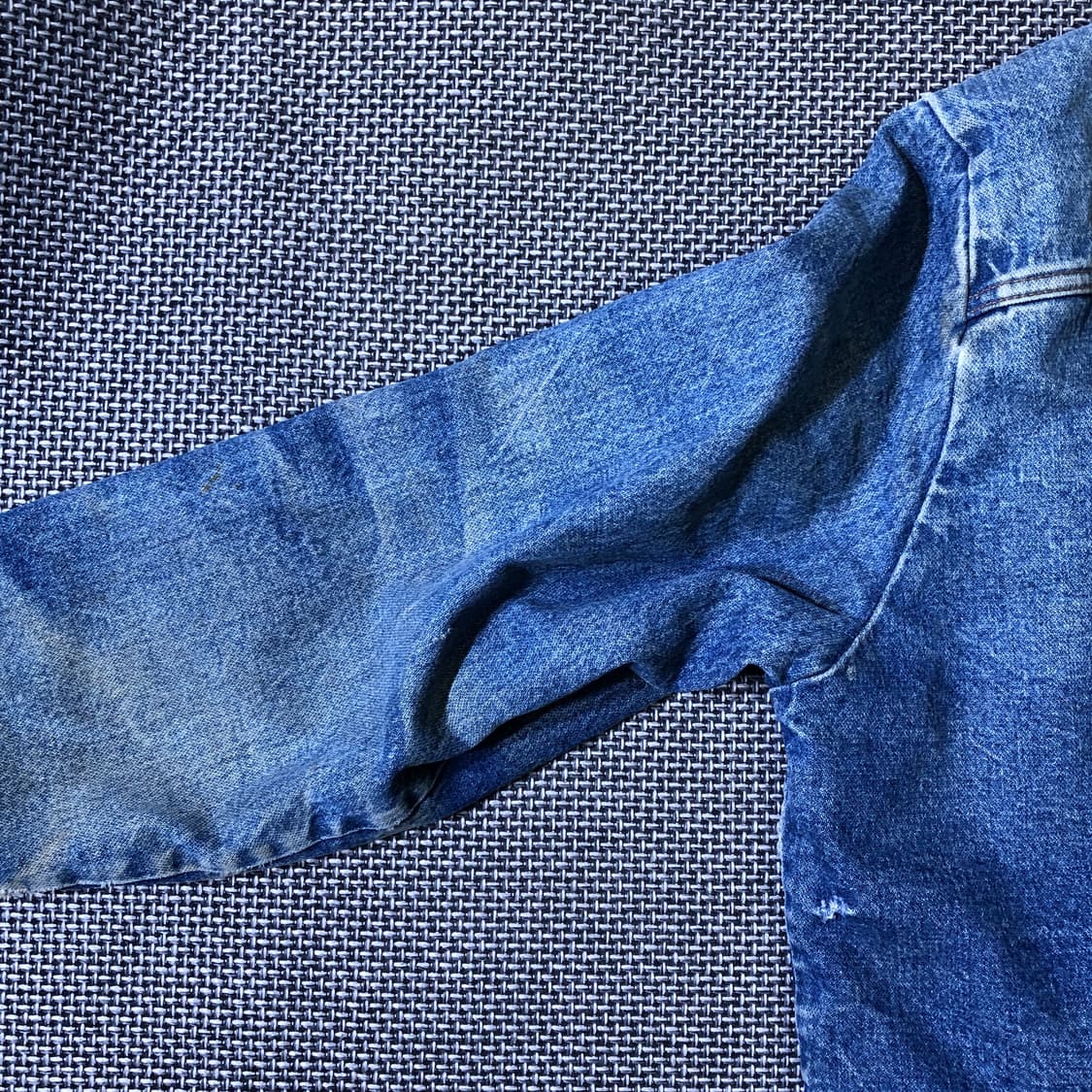 쉐르파 데님 트럭커 자켓 상품이미지8