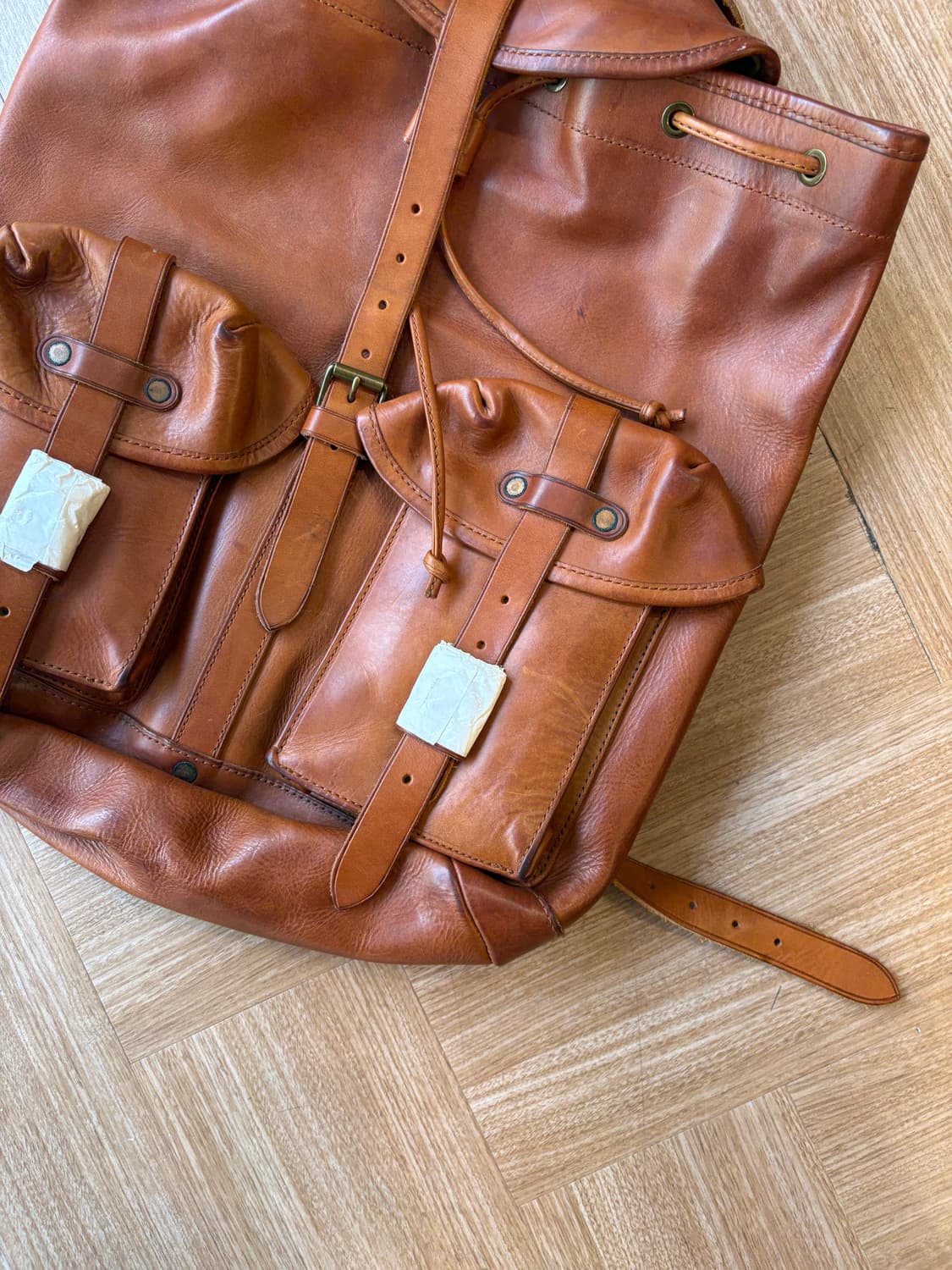 DOUBLE RL Riley Cow Leather Rucksack 상품이미지6