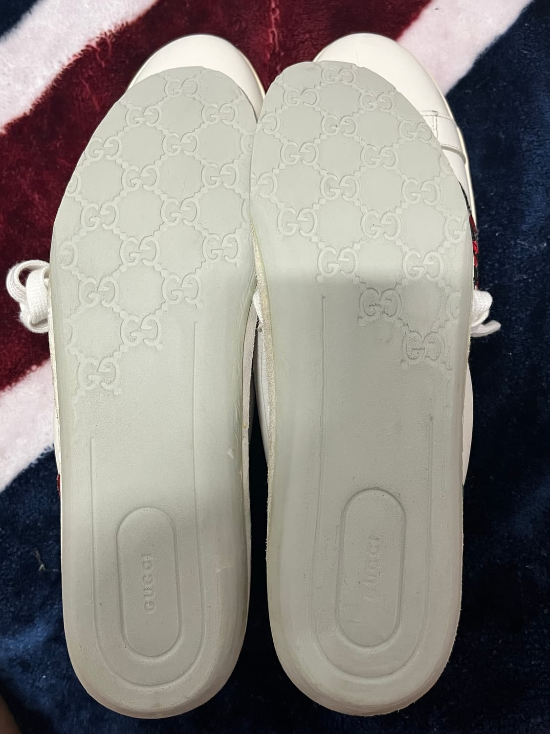 구찌 에이스 스네이크 자수 스니커즈:41(260~265) 상품이미지8