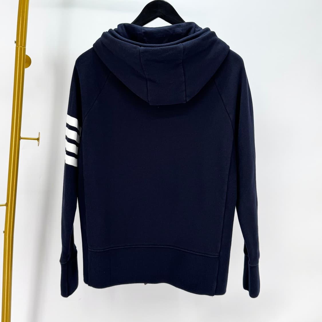 [3사이즈] 톰브라운 사선완장 후드집업 네이비 (MJT022H) 상품이미지4