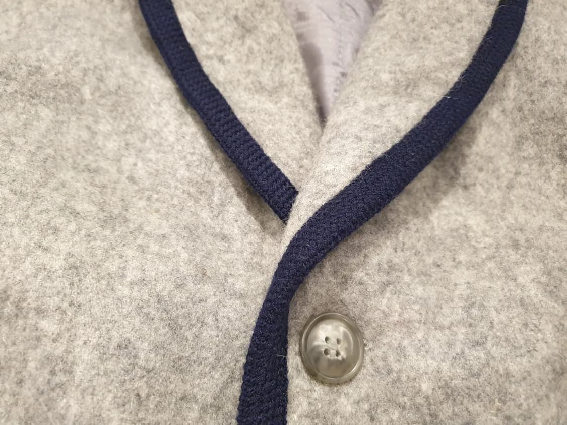 jpn 숄카라 울 코트 상품이미지5