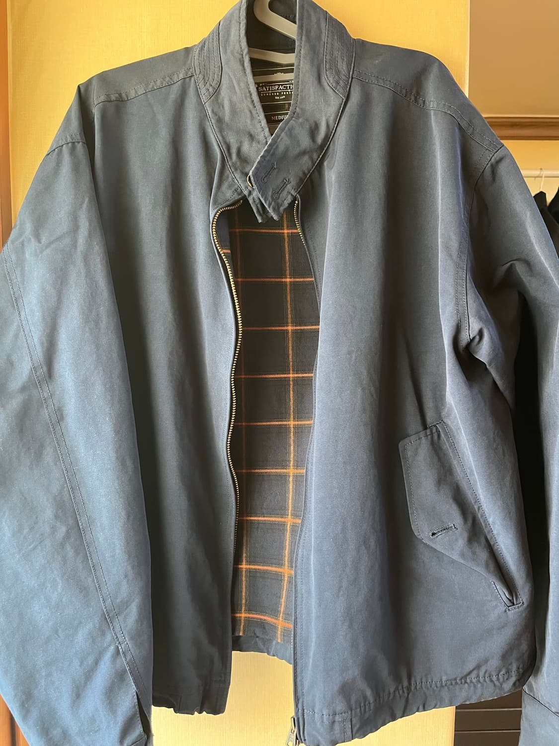 프리즘웍스 해링턴 자켓 네이비 상품이미지3