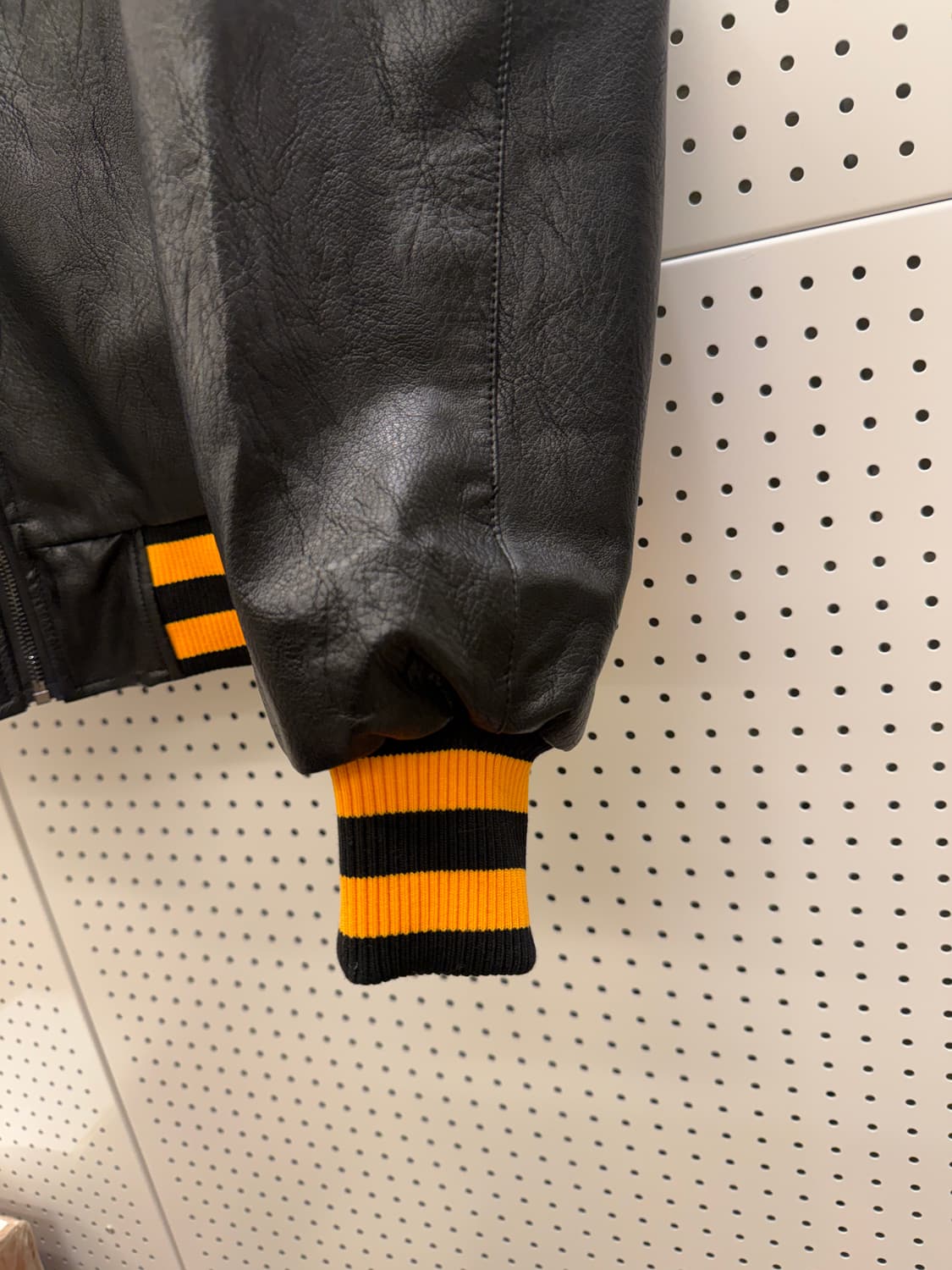 포르쉐 빈티지 레더 바시티 자켓 U203 상품이미지4