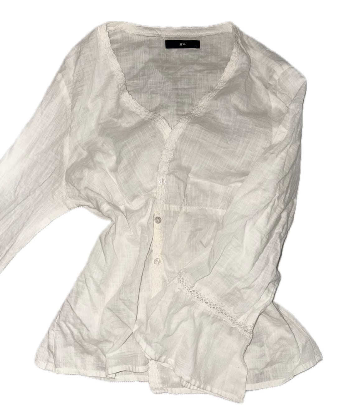 모리걸 펀칭 가디건 상품이미지1