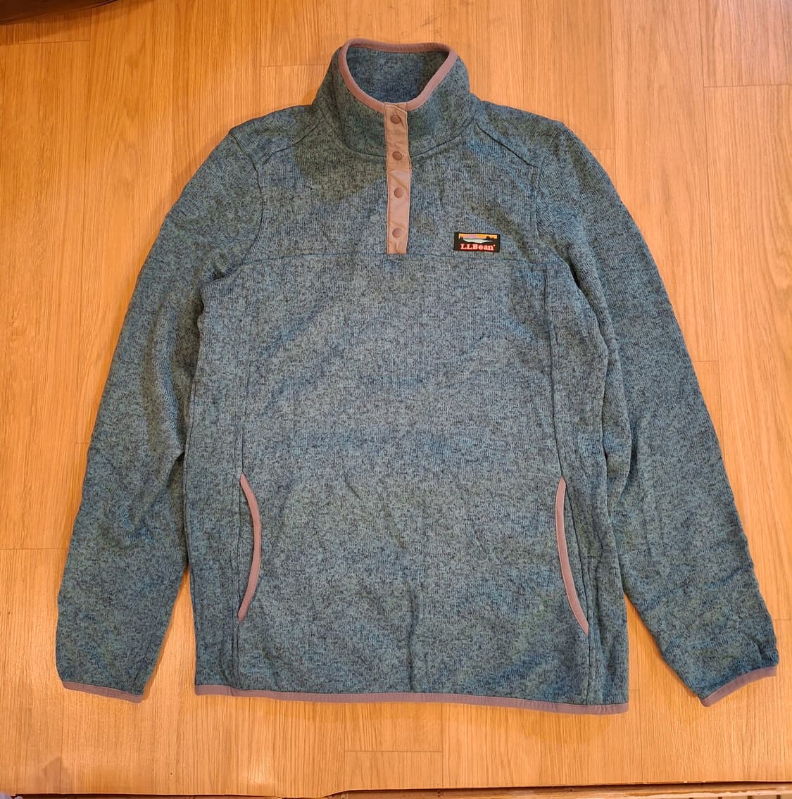 Llbean 엘엘빈 스냅 풀오버  후리스 상품이미지3