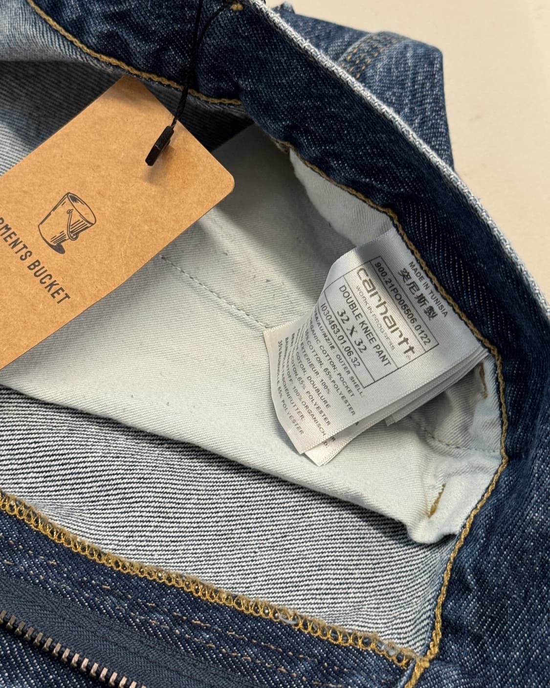 칼하트wip 더블니 데님 상품이미지5