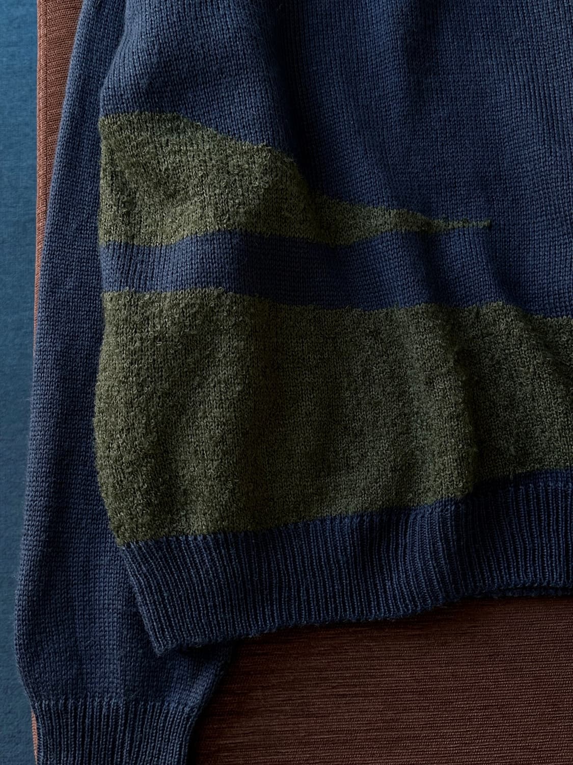 Boucle panel loose knit P/O 상품이미지4