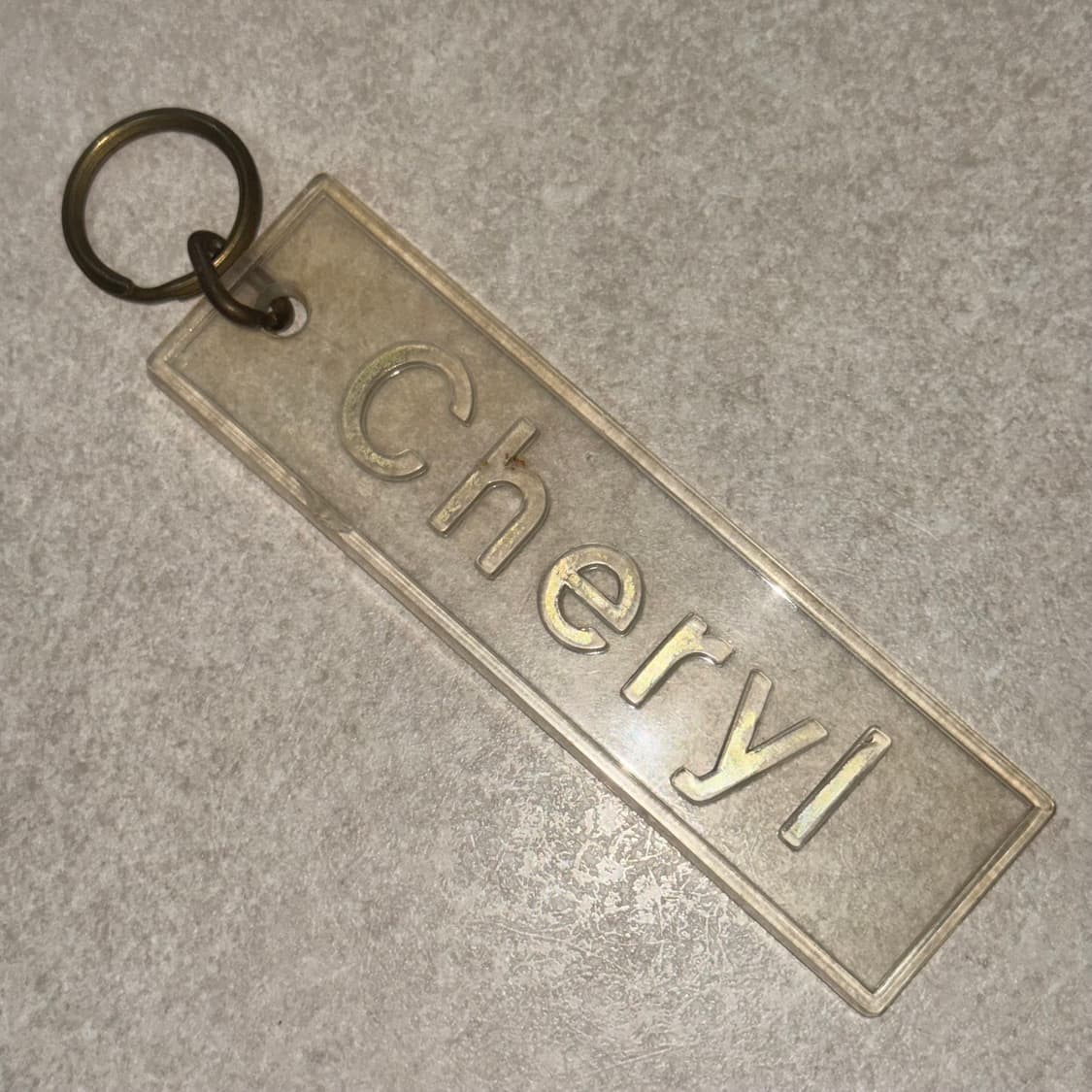 직사각형 빈티지 키링 상품이미지3