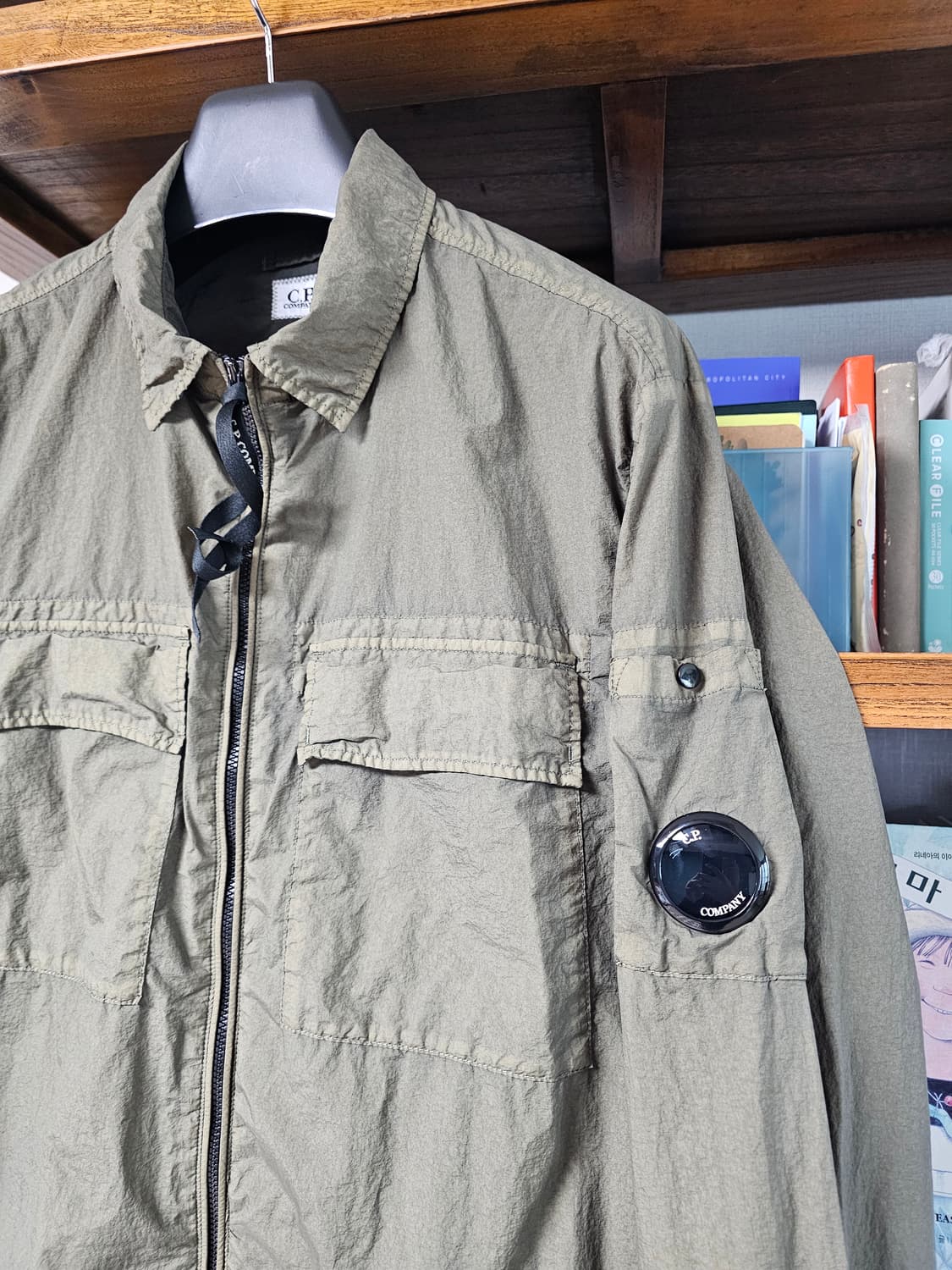 정말 멋있는.씨피컴퍼니 CP컴퍼니 나일론 자켓 팔아요 100 라지 L 상품이미지2