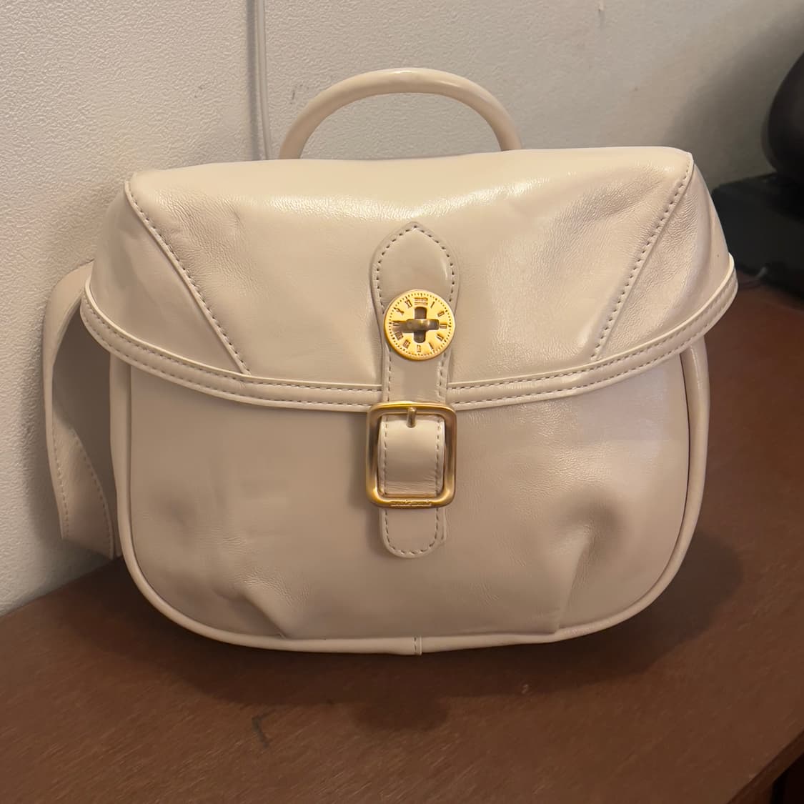 MondeMonde marron cross bag ivory 상품이미지2