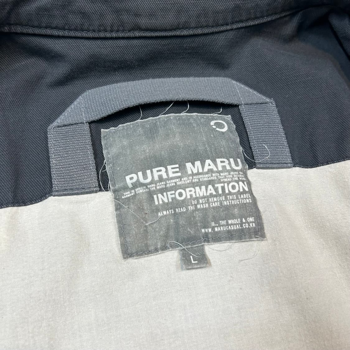 L) MARU 마루 빈티지 코튼 자켓 상품이미지9