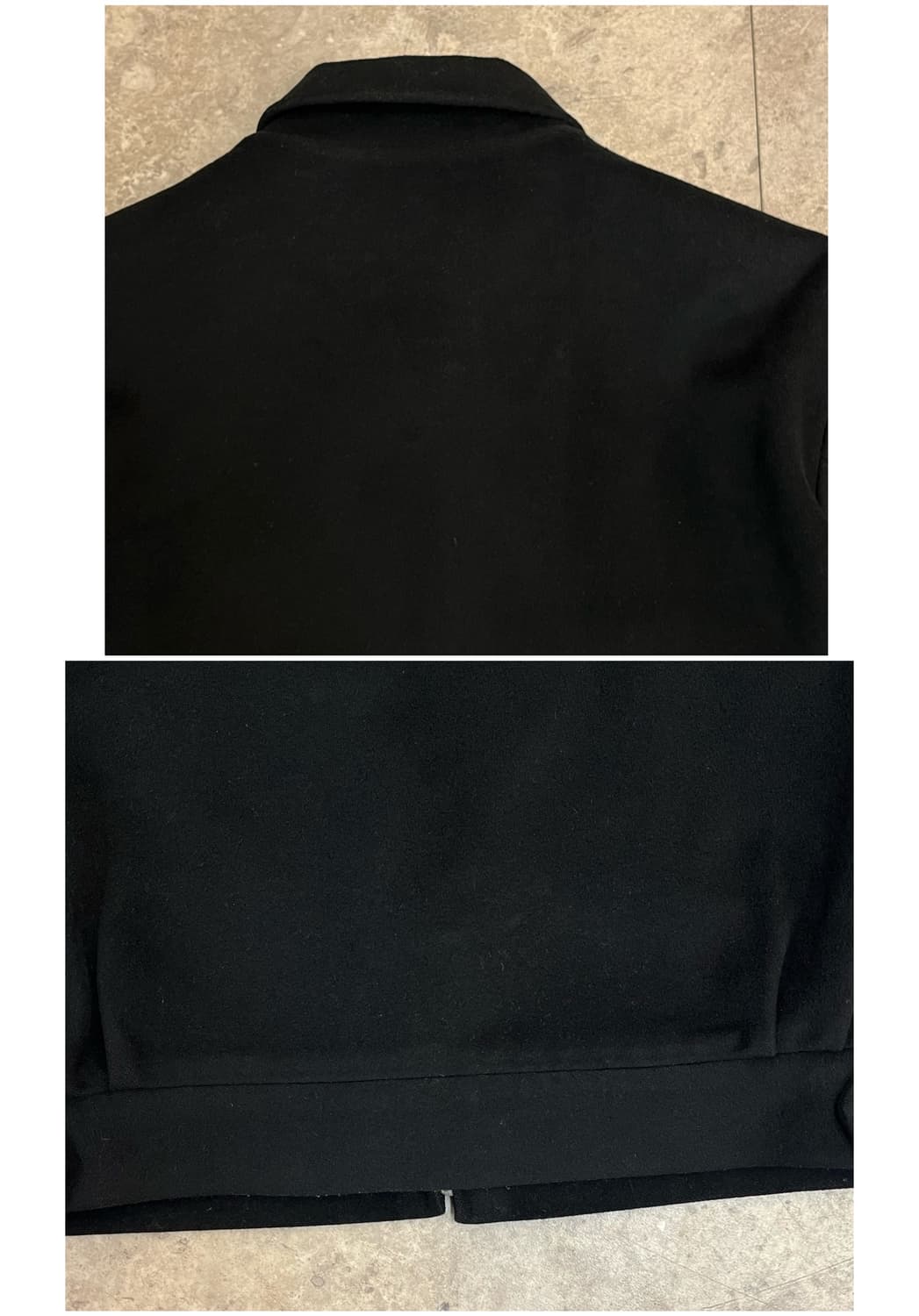 입생로랑 울 블루종 자켓 블랙 100 #csz2453 상품이미지8