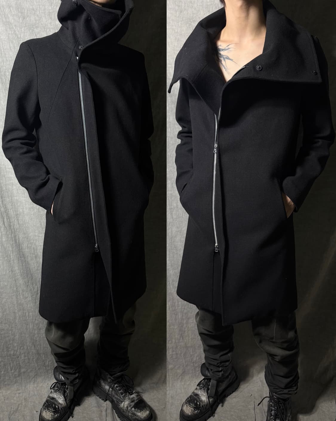CIVARIZE – Asher High-Neck Coat   상품이미지1