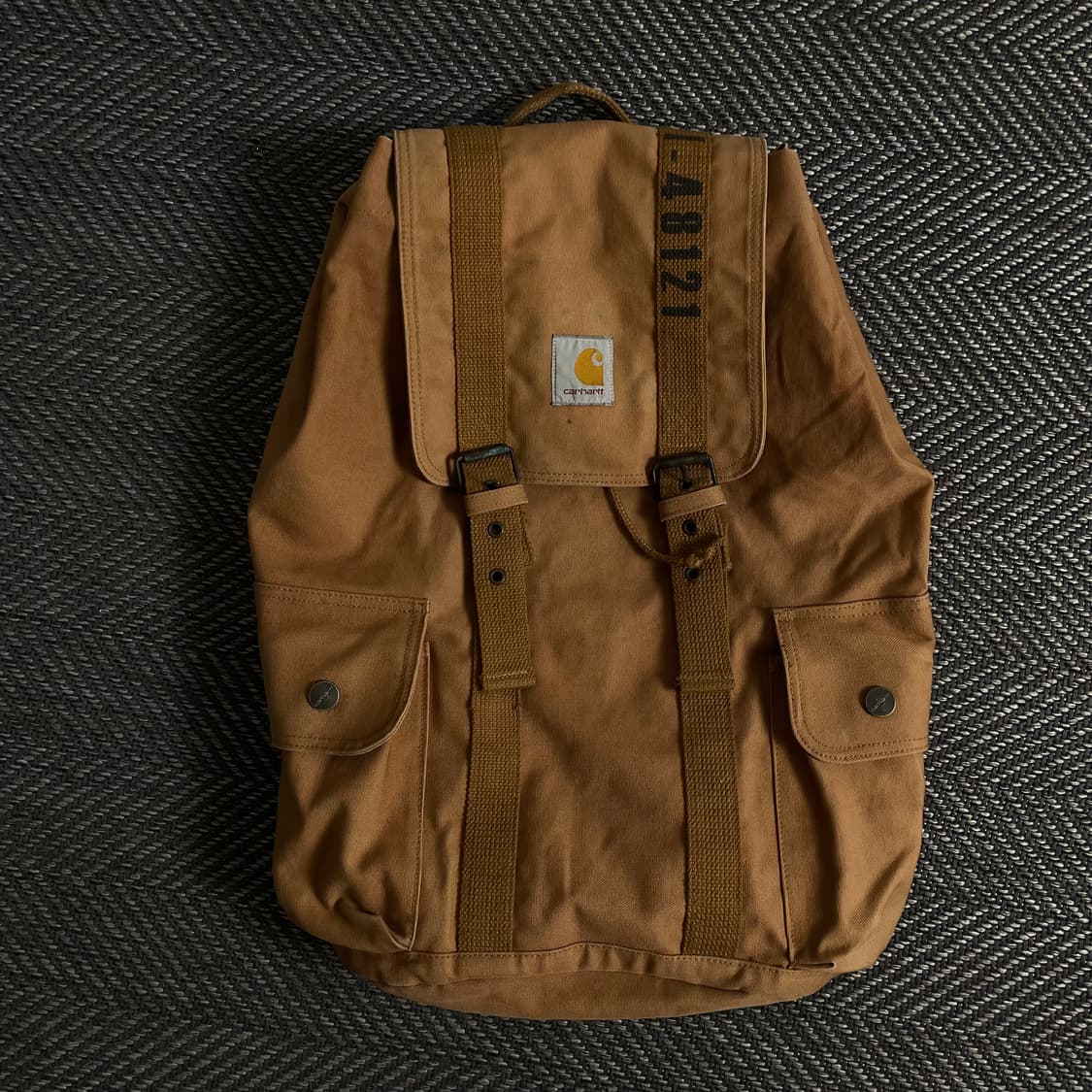 90s 칼하트 USA 오리지날 트램프 캔버스 백팩o 3318 상품이미지1