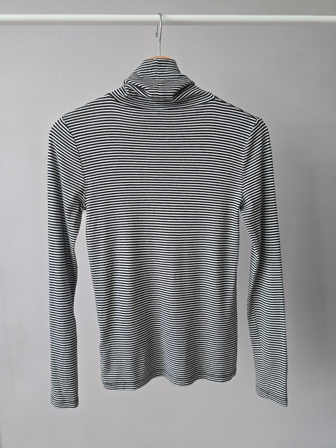 LA MARINE FRANÇAISE 스트라이프 텐셀 목폴라 니트 상품이미지3