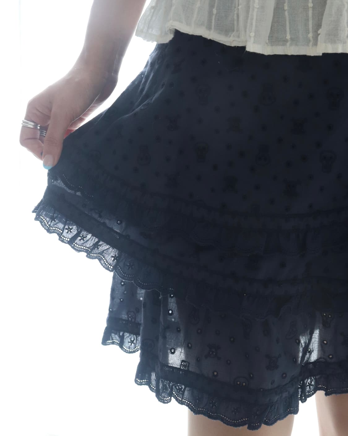 [Marc Jacobs] Skull Frill Mini Skirt  상품이미지4