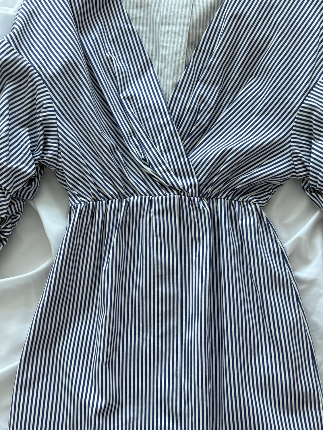 스트라이프 셔링 원피스 상품이미지4