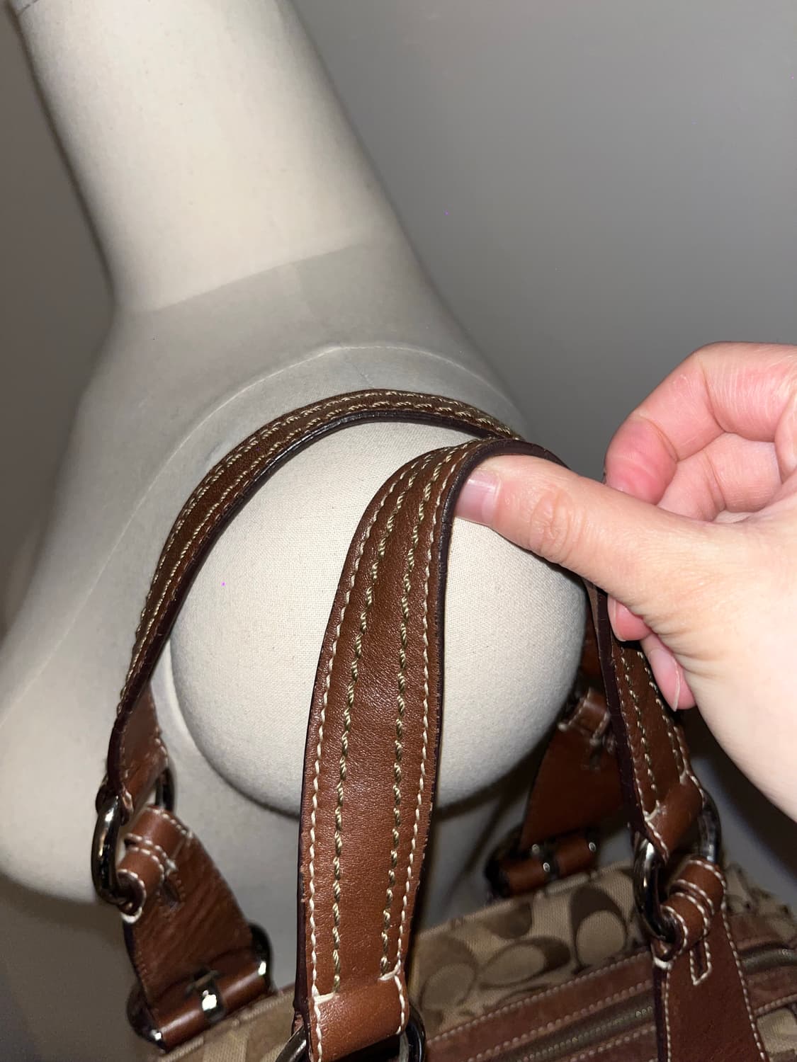 📦 Coach Signature brown Shoulder Bag 상품이미지6