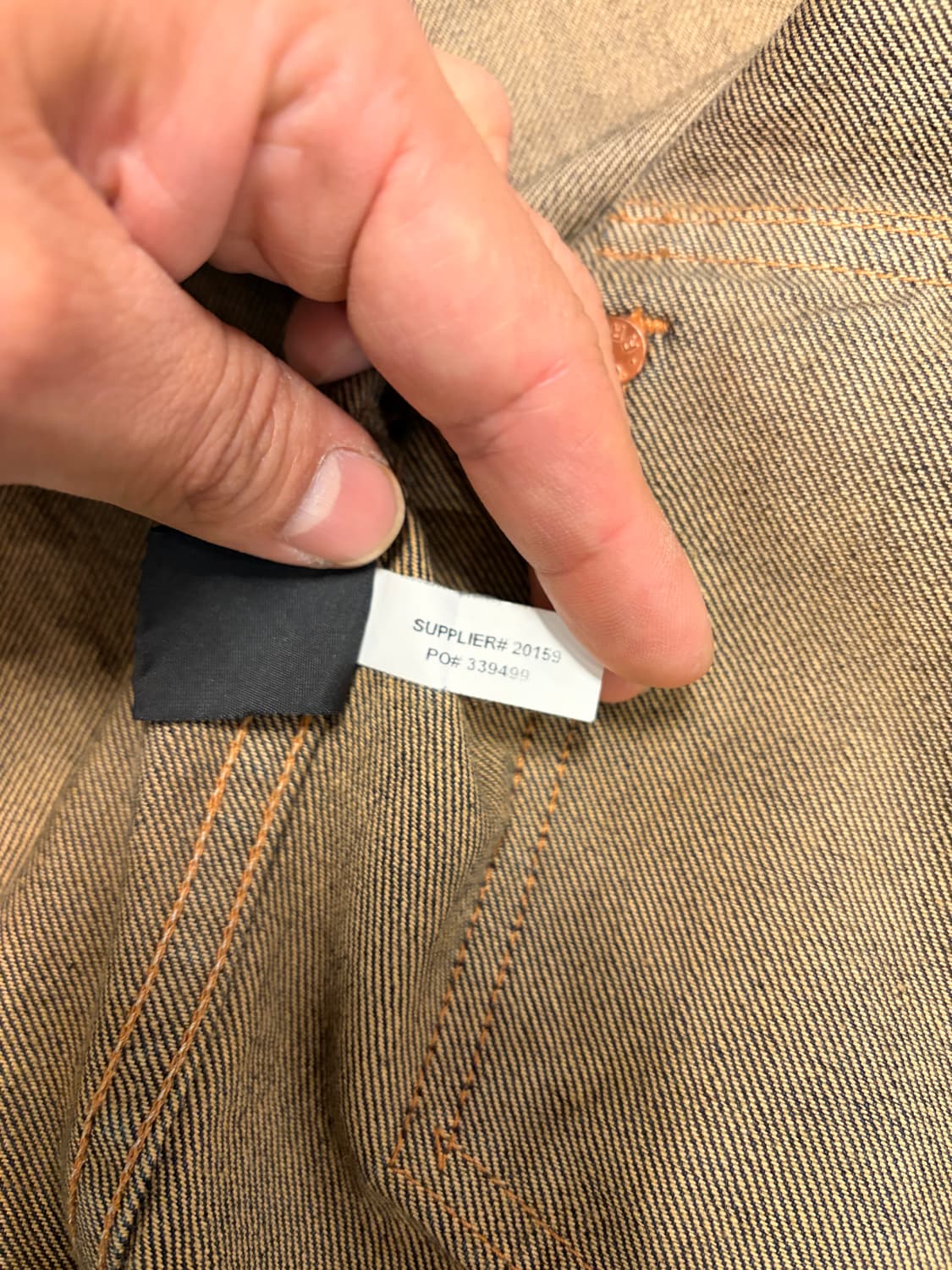 rrl 더블알엘 셀비지 타입1 청자켓 L 상품이미지10