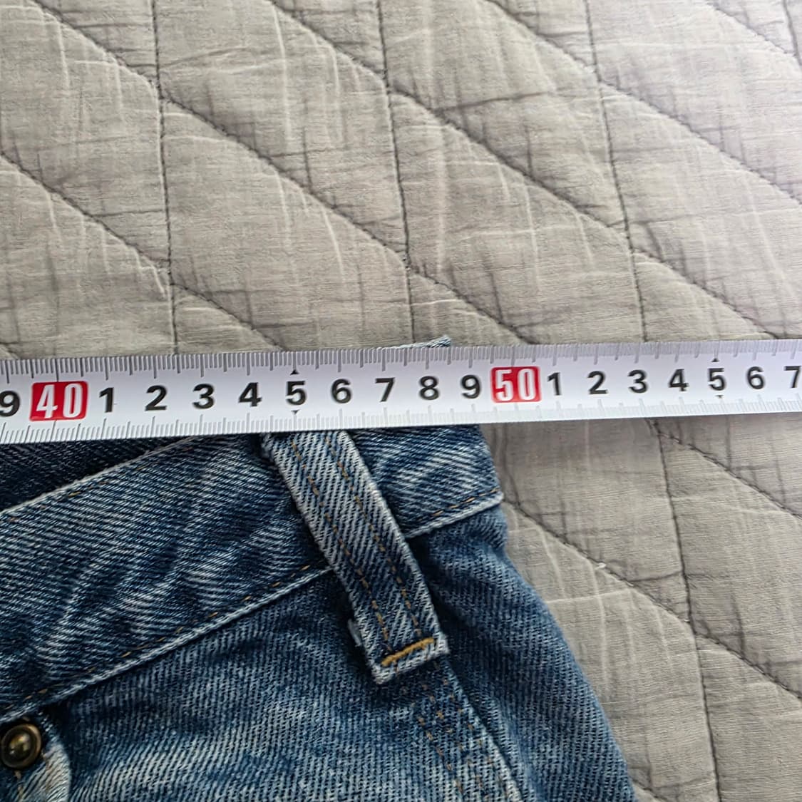 [40X34] 빈티지 칼하트 더블니 릴렉스핏 데님팬츠 워시드 B15 상품이미지9