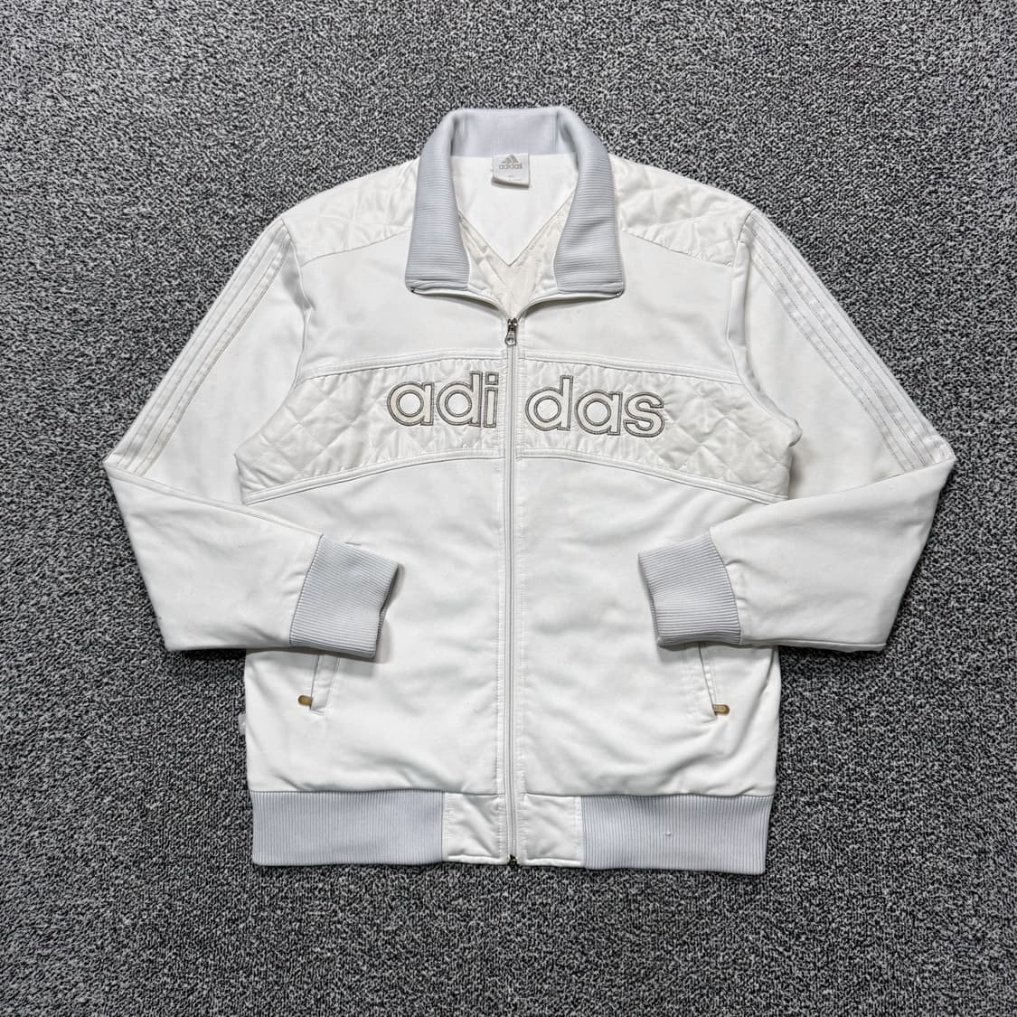 Name : 아디다스 스펠아웃 로고 사이드라인 져지 자켓 :)  상품이미지1
