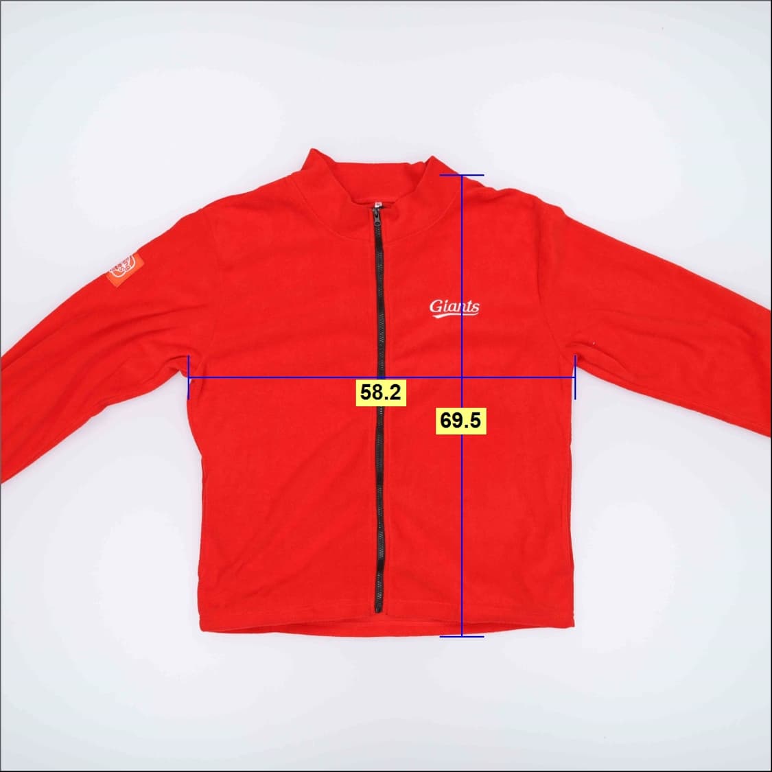 XL 롯데자이언츠 후리스 자켓 0123H1 상품이미지6