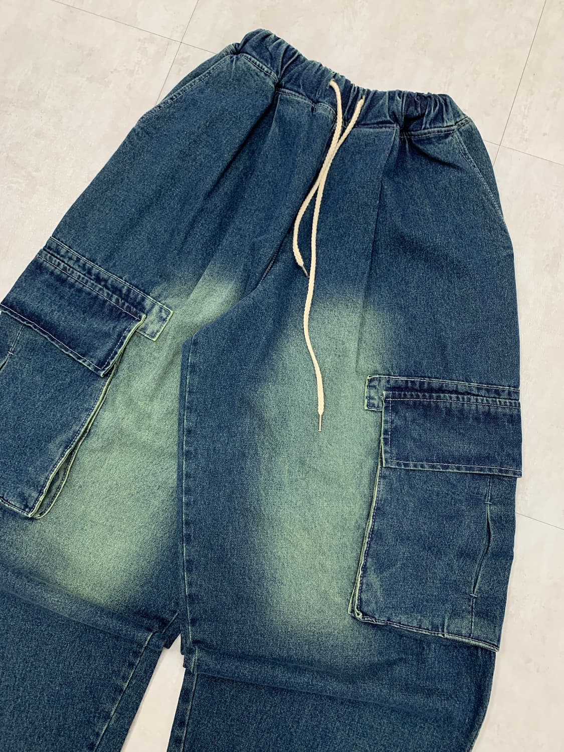 Collayo 데님 카고 팬츠 #608 상품이미지2