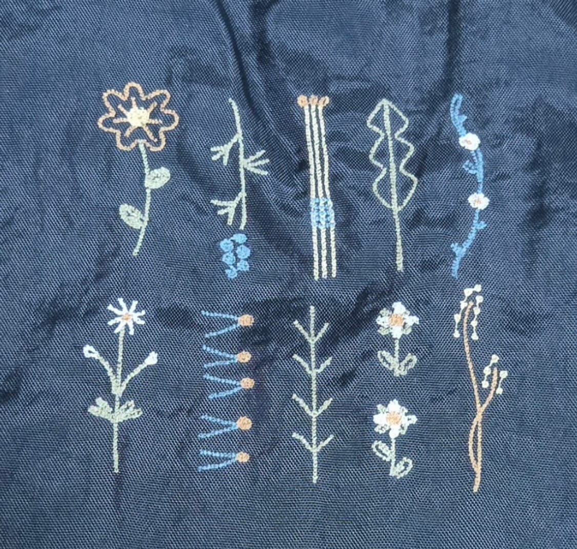 아츠코 마타노 꽃 자수백 상품이미지2