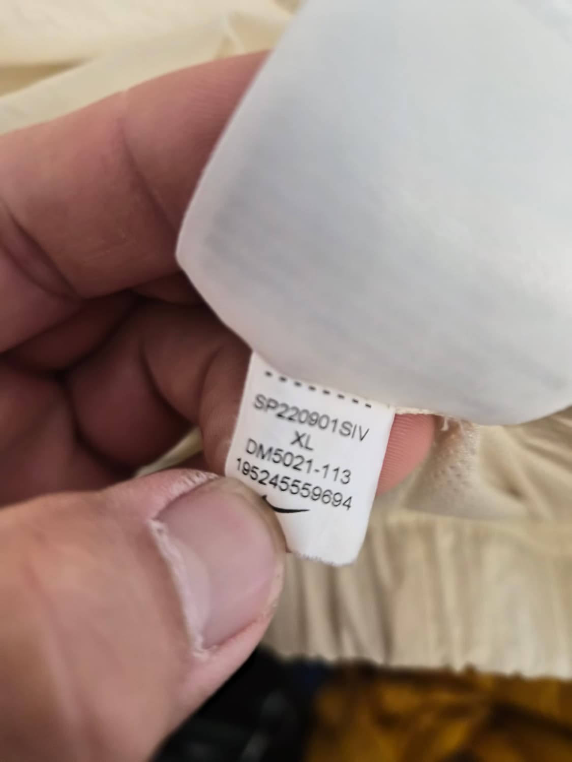 XL) 나이키 HBR 우븐 라인드 자켓 팝니다 상품이미지5