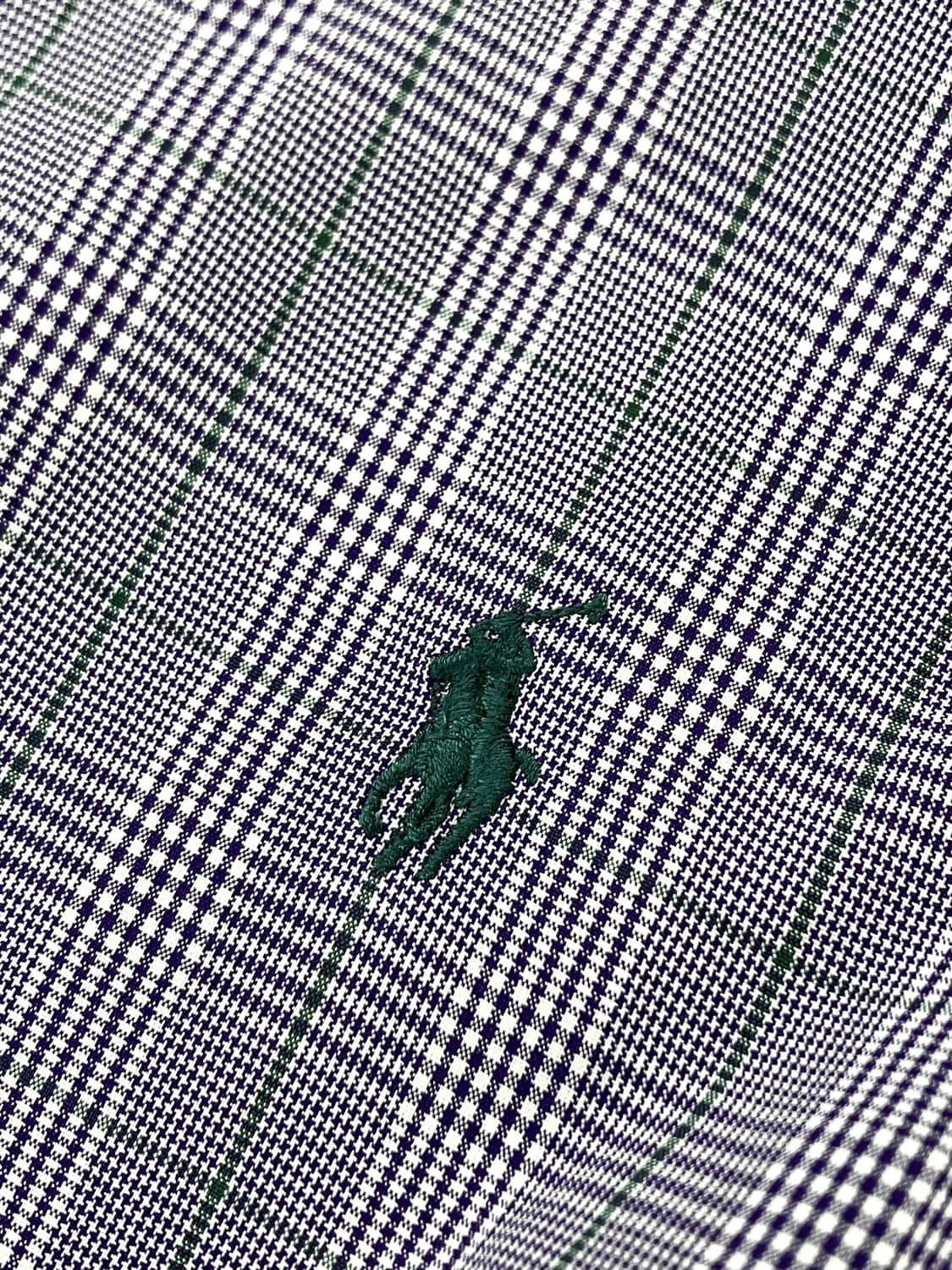 폴로 랄프로렌 체크 셔츠 퍼플 M #csz2718 상품이미지4