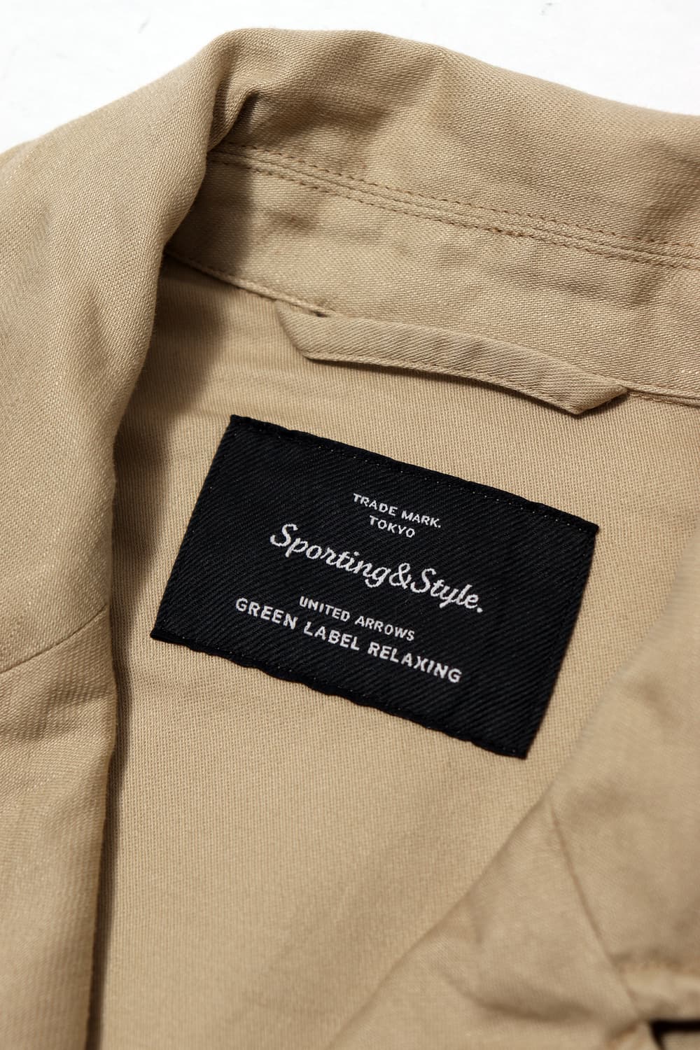 유나이티드 애로우 그린 라벨 릴렉싱  M43 베이지 필드 자켓  상품이미지6