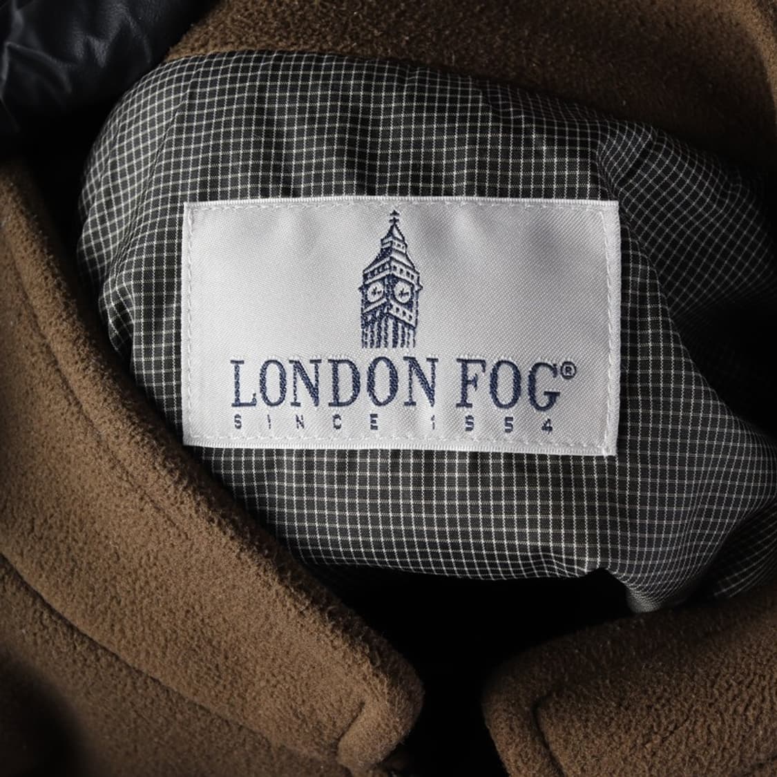 런던포그 빈티지 모카 브라운 지퍼 업 베스트 F 상품이미지5