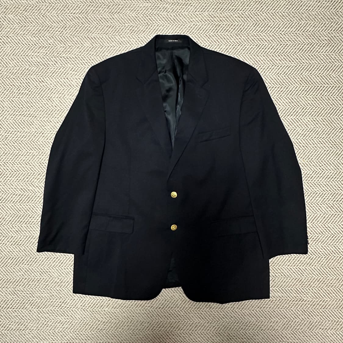 CHAPS RALPH LAUREN gold button blazer 상품이미지1