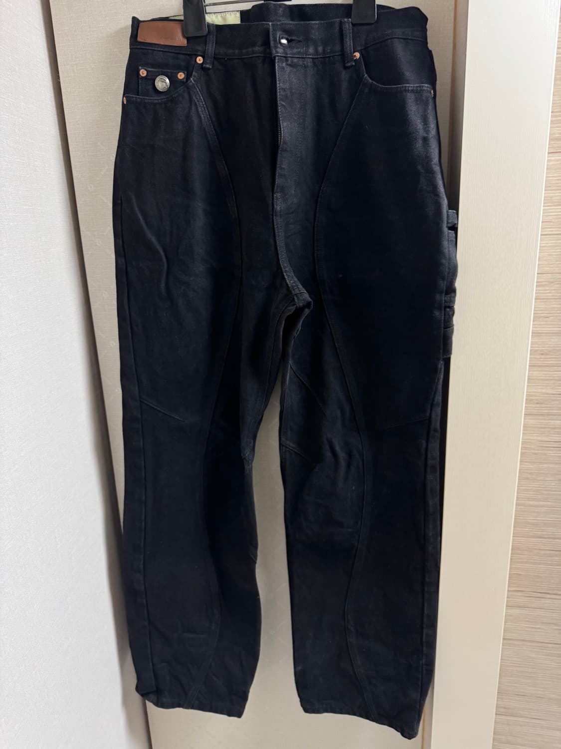 앤더슨벨 / 레이어드 블랙 데님 팬츠 / 33 상품이미지1