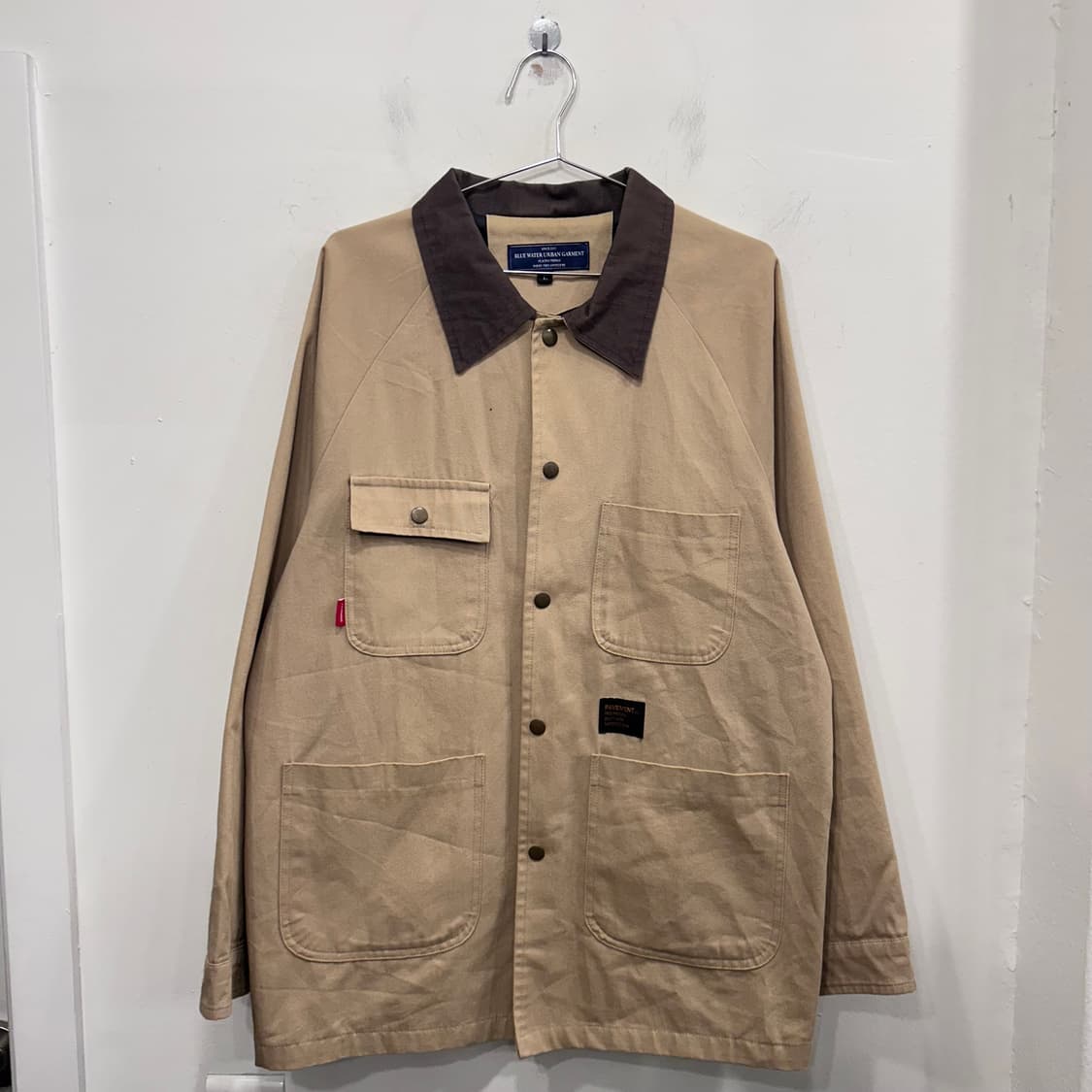 블루 워터 어반가먼츠 배색 카라 프렌치 워크자켓 상품이미지2