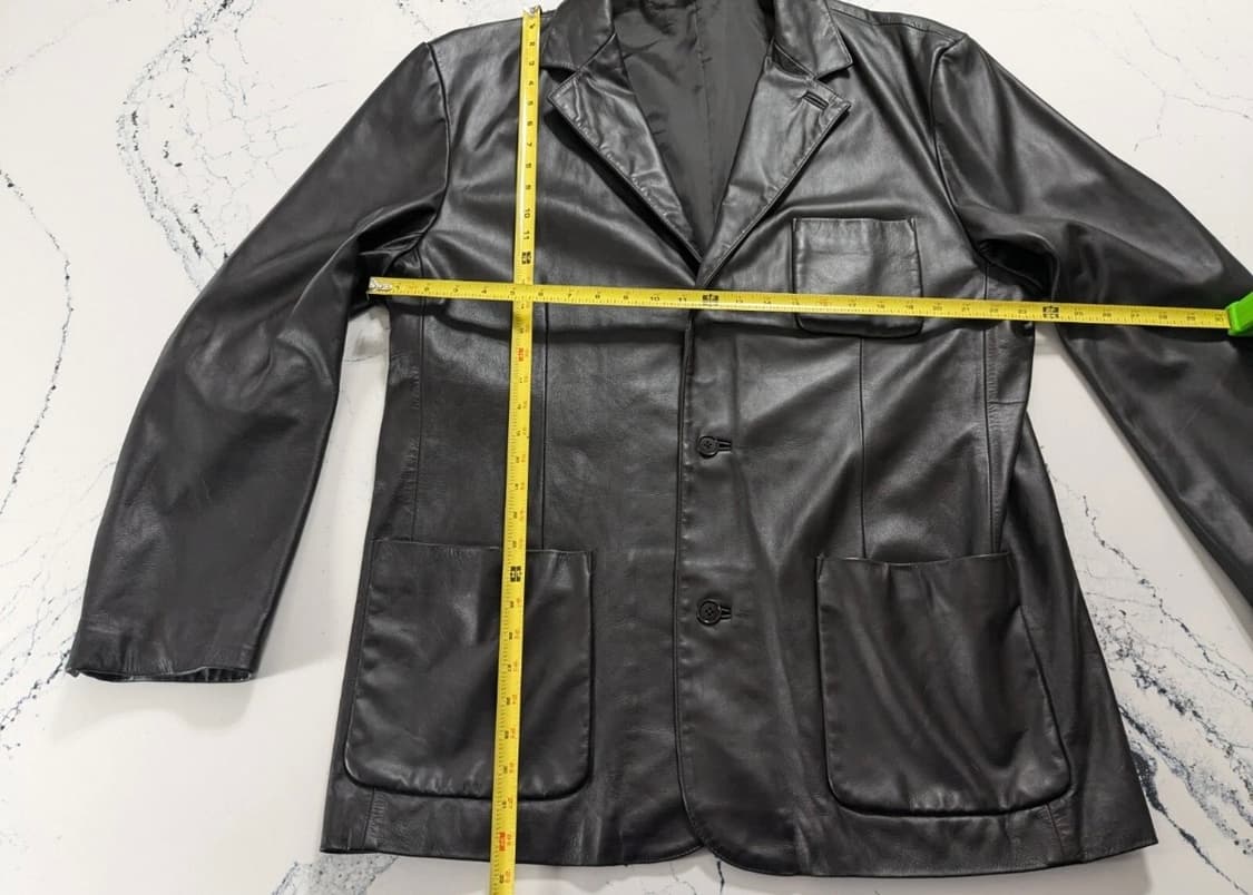 올드갭 레더 블레이저 xl 상품이미지7